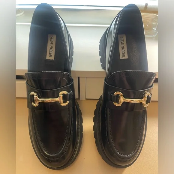 Steve Madden Shoes Steve Madden Penny Loaferswith Gold